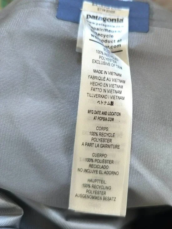 Patagonia Women’s Triolet Jacket Current Blue Size S - Picture 14 of 16